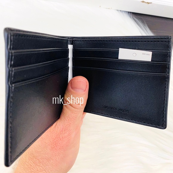 Michael Kors Harrison Slim Billfold Men’s Wallet - Picture 7 of 12
